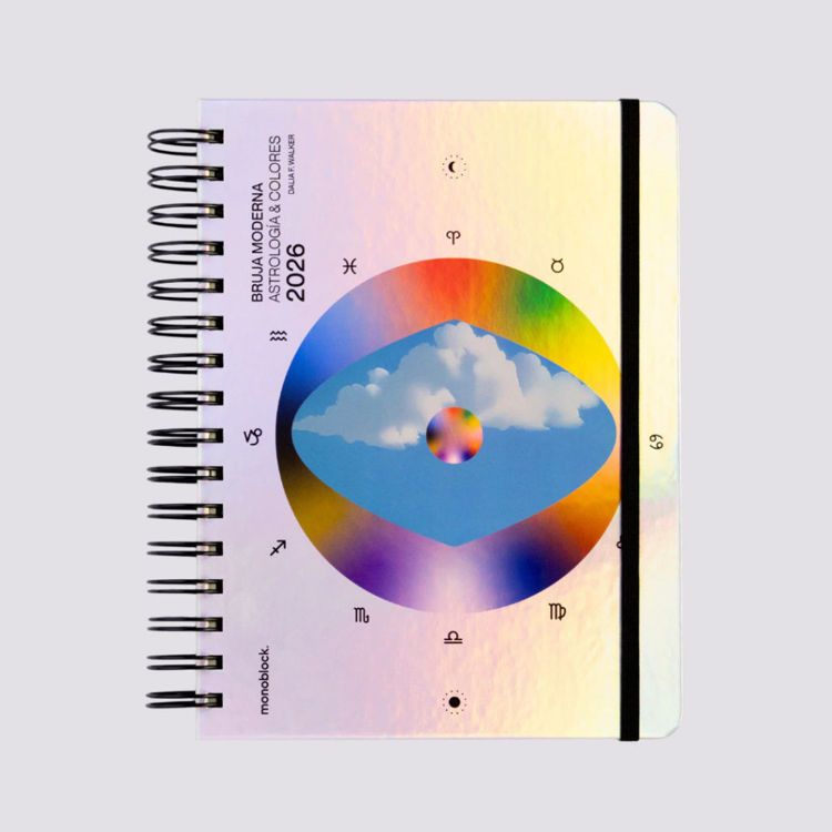 Imagen de AGENDA 2026 BRUJA MODERNA - OJO (2 DÍAS POR PÁGINA)