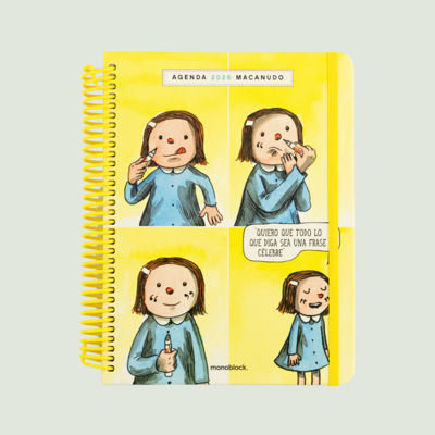 Imagen de AGENDA 2026 MACANUDO - FRASE CÉLEBRE (SEMANAL)