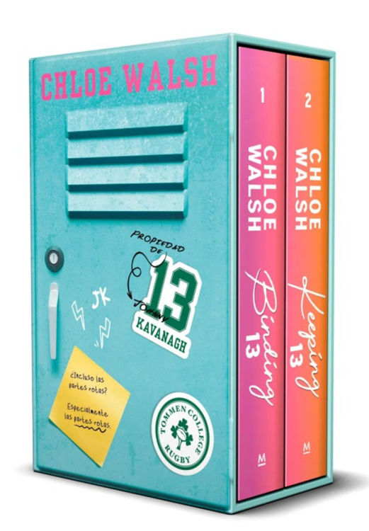 Imagen de ESTUCHE LOS CHICOS DE TOMMEN: BINDING 13 Y KEEPING 13 / CHLOE WALSH
