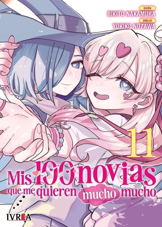 Imagen de Mis 100 novias que me quieren mucho mucho 11 - Rikito Nakamura / Ivrea
