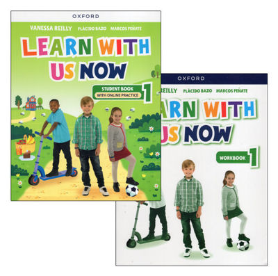 Imagen de LEARN WITH US NOW 1 / STUDENT BOOK + WORKBOOK  / OXFORD