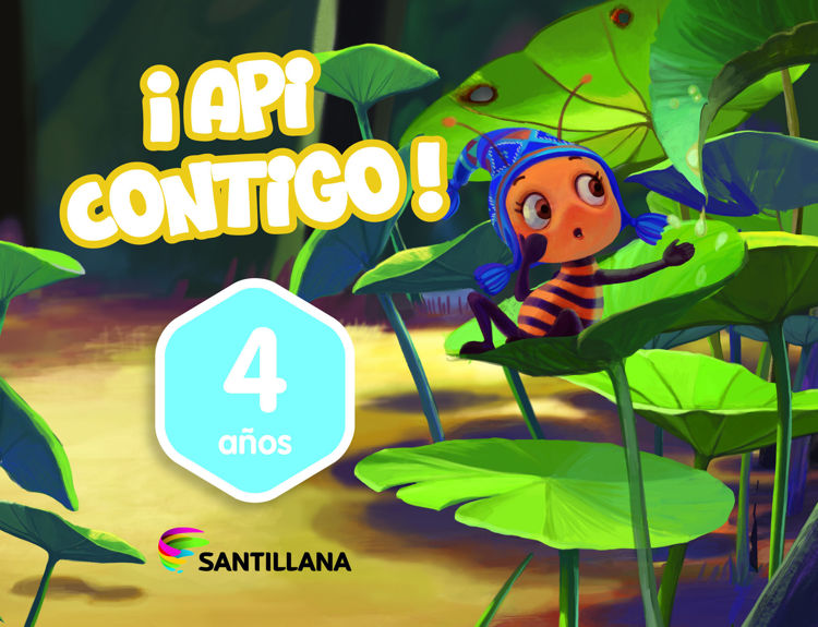Imagen de ¡API CONTIGO! 4 AÑOS / SANTILLANA