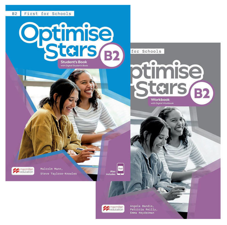 Imagen de OPTIMISE STARS B2 FIRST FOR SCHOOLS / STUDENT'S BOOK + WORKBOOK / MACMILLAN