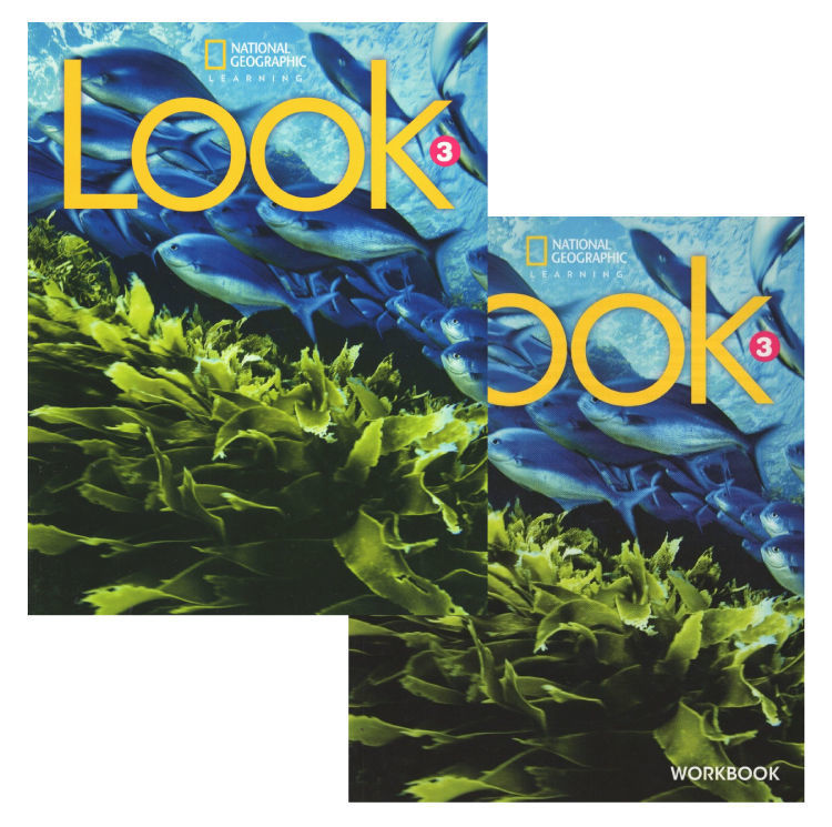 Imagen de LOOK 3 / STUDENT'S BOOK + WORKBOOK / NATIONAL GEOGRAPHIC