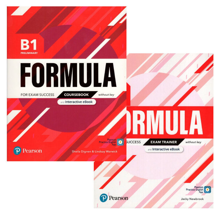 Imagen de FORMULA B1 PRELIMINARY / COURSEBOOK & EXAM TRAINER / PEARSON