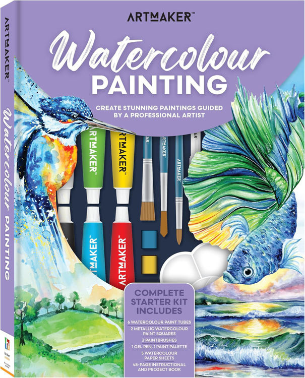Imagen de ART MAKER WATERCOLOUR PAINTING KIT / HINKLER