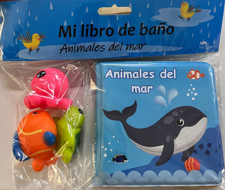 Imagen de ANIMALES DEL MAR (MI PRIMER LIBRO DE BAÑO) / AGUA DE MAYO