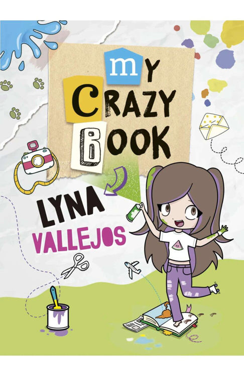 Imagen de MY CRAZY BOOK (TAPA DURA) / LYNA VALLEJOS