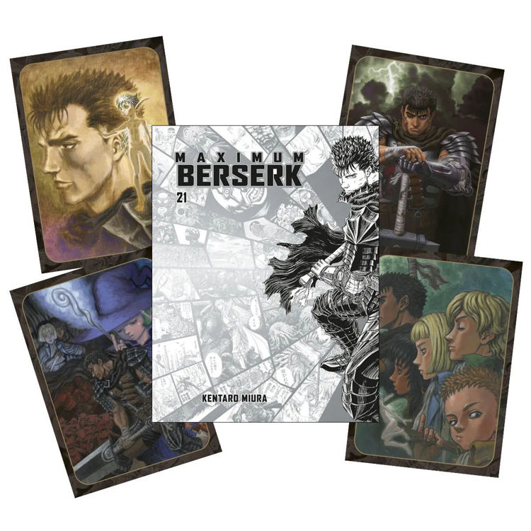 Imagen de MAXIMUM BERSERK 21 (PORTADA ALTERNATIVA + 4 POSTALES) / KENTARO MIURA