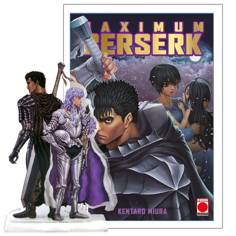 Imagen de MAXIMUM BERSERK 21 (PORTADA DORADA + 4 FIGURA) / KENTARO MIURA