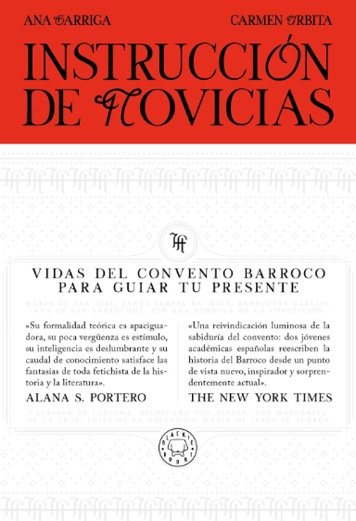Imagen de INSTRUCCIÓN DE NOVICIAS / ANA GARRIGA, CARMEN ORBITA