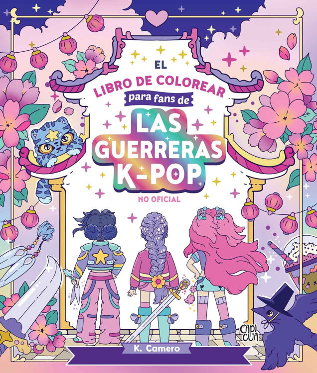 Imagen de EL LIBRO DE COLOREAR PARA FANS DE LAS GUERRERAS K-POP NO OFICIAL