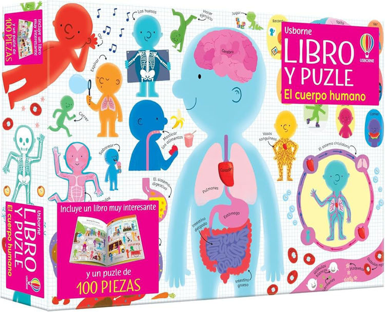 Imagen de EL CUERPO HUMANO (LIBRO Y PUZLE) / USBORNE