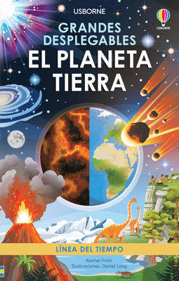 Imagen de EL PLANETA TIERRA - LÍNEA DEL TIEMPO (GRANDES DESPLEGABLES) / USBORNE