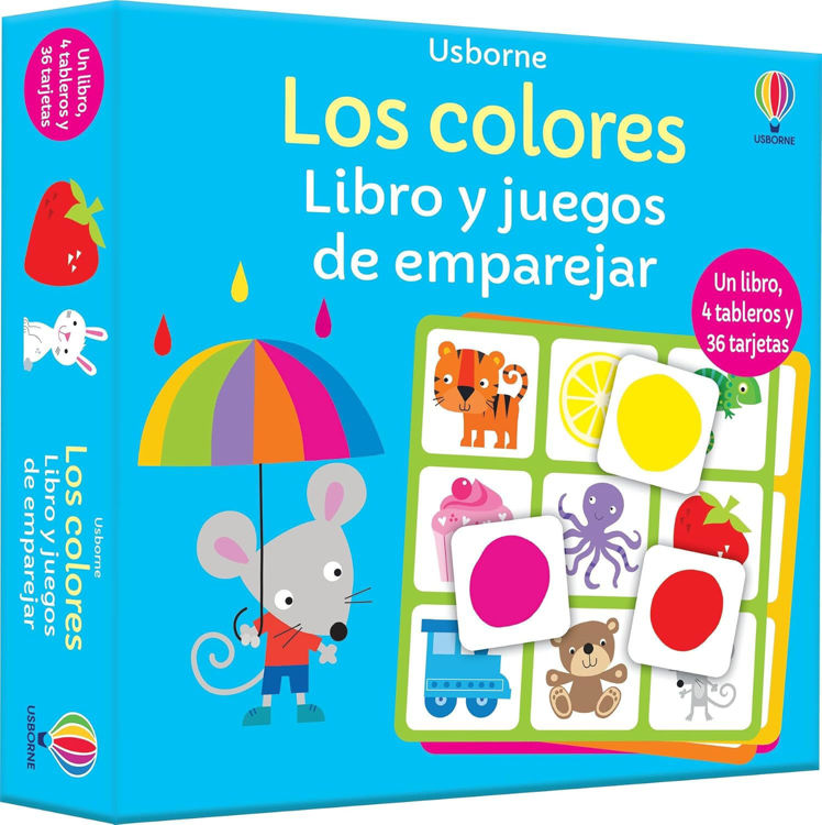 Imagen de LOS COLORES (LIBRO Y JUEGOS DE EMPAREJAR) / USBORNE