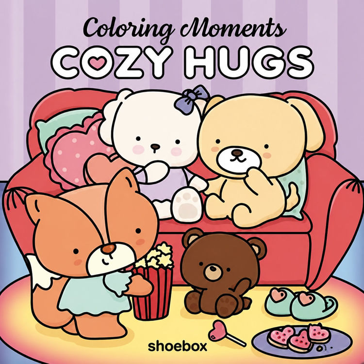 Imagen de COLORING MOMENTS: COZY HUGS / AGUA DE MAYO