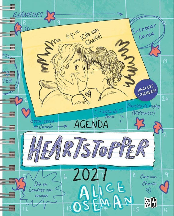 Imagen de AGENDA 2027 HEARTSTOPPER (4 DÍAS POR PÁGINA) / ALICE OSEMAN