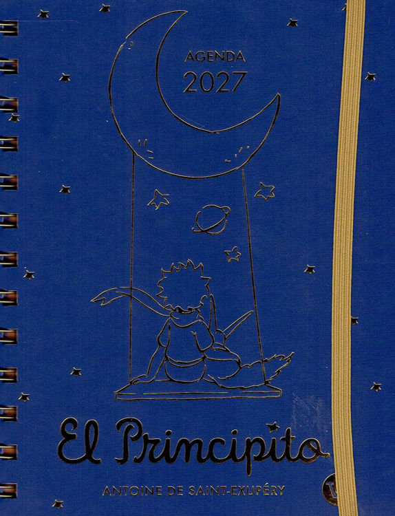Imagen de AGENDA 2027 EL PRINCIPITO AZUL (2 DÍAS POR PÁGINA) / ANTOINE DE SAINT-EXUPÉRY
